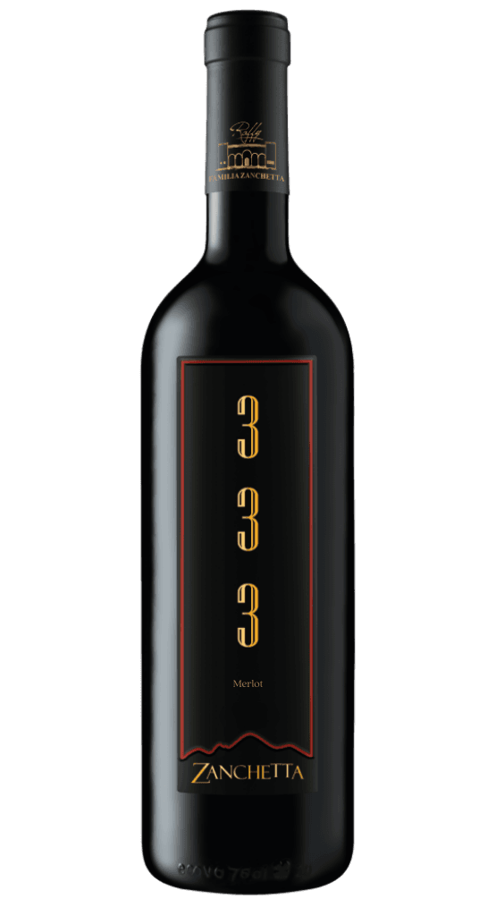 Botella 333 Merlot, Zanchetta