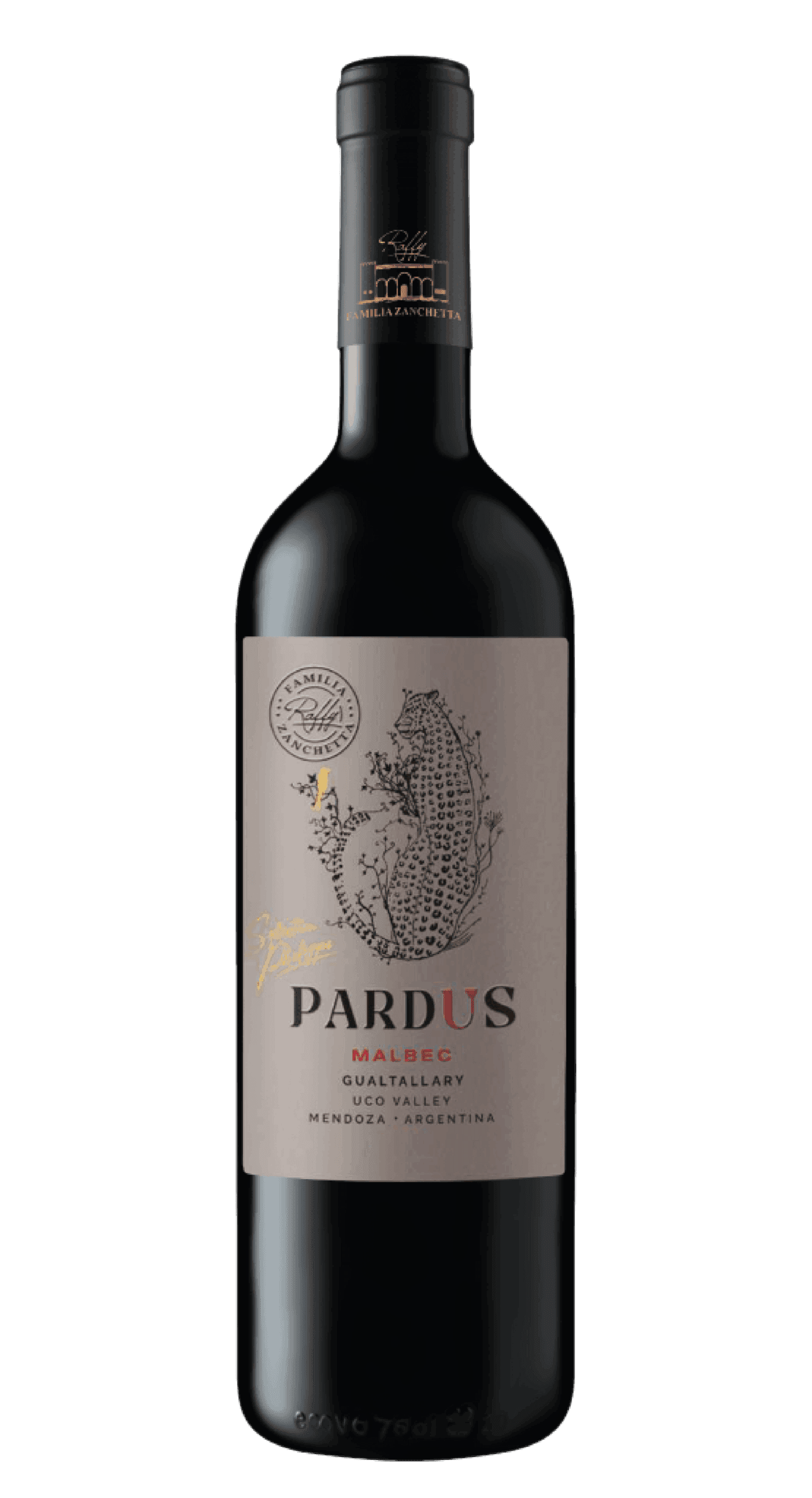 Botella Pardus Malbec, Gualtallary, Valle de Uco