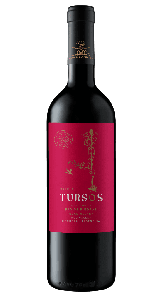 Botella Tursos Malbec, Zanchetta